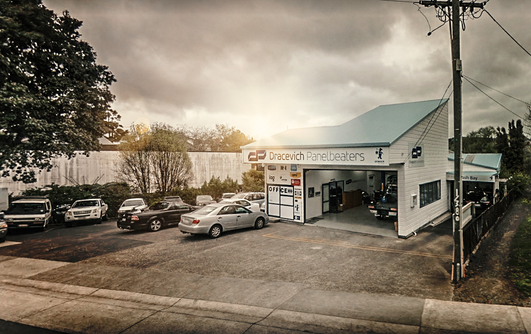 A.Dracevich Panelbeaters Ltd workshop exterior