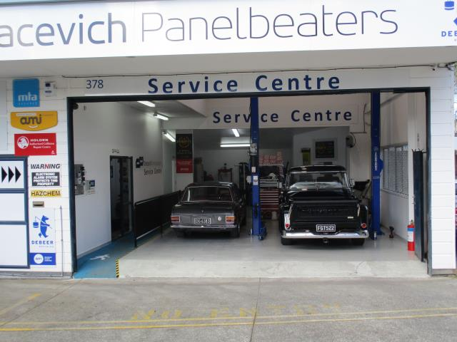 A.Dracevich Panelbeaters Ltd workshop exterior